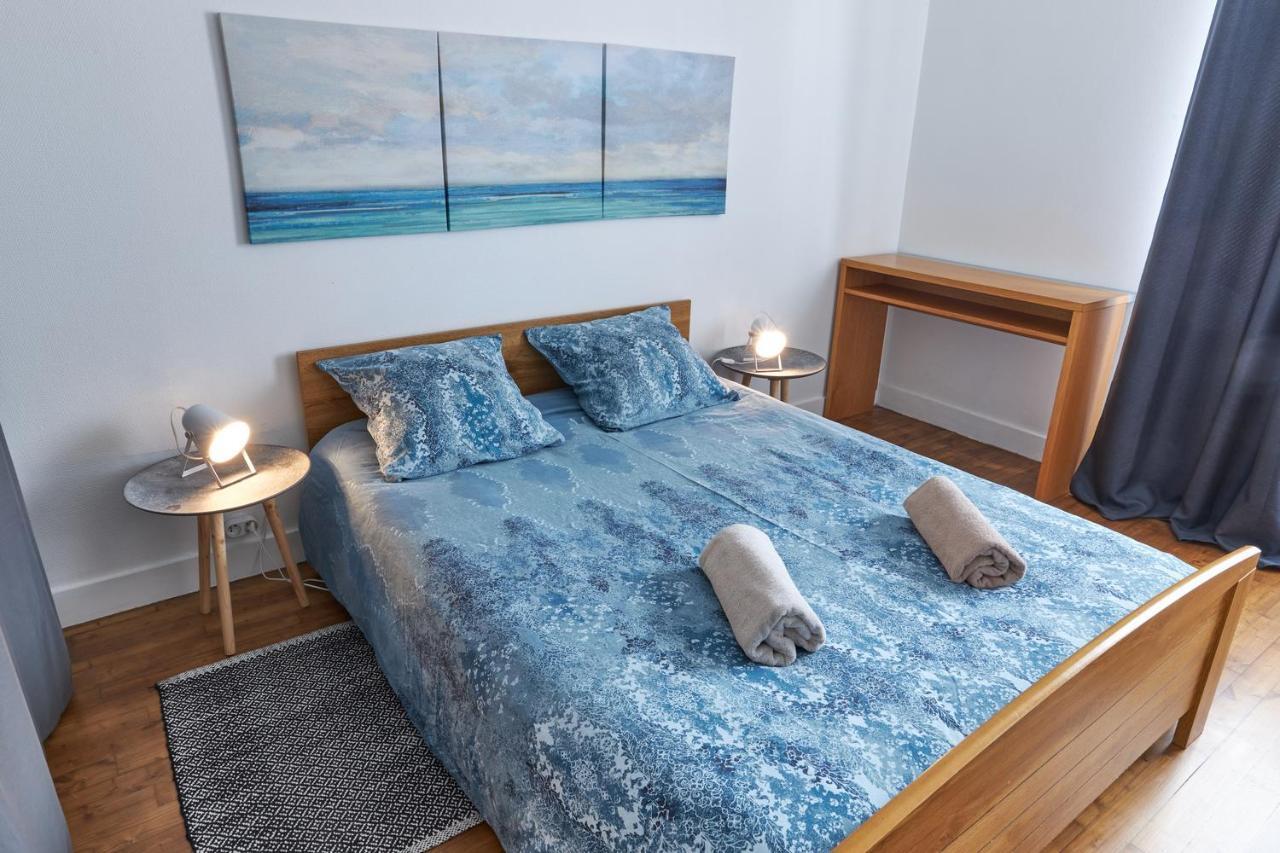 Centre Ville A Pied Appt Avec Sauna, Linge, Wifi, Stationnement Gratuit Vannes Eksteriør billede